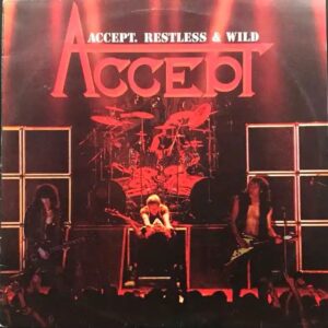 Accept - Restless & Wild LP Nacional - Disco de Heavy Metal Clássico