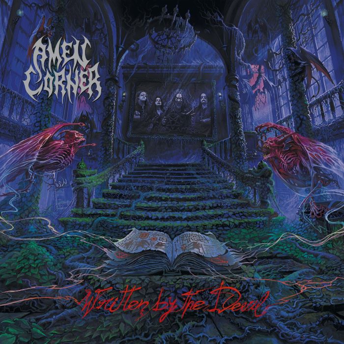 AMEN CORNER - Written By The Devil LP Transparent Red Vinyl Edição Limitada 200 Cópias - Imagem 8