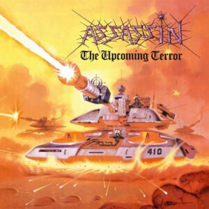 Assassin - The Upcoming Terror LP 180g High Roller Records Thrash Metal, Com Poster e Encarte
