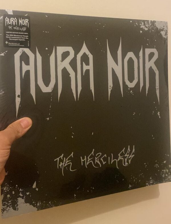 AURA NOIR - The Merciless LP Peaceville 20th Anniversary Black Thrash Metal