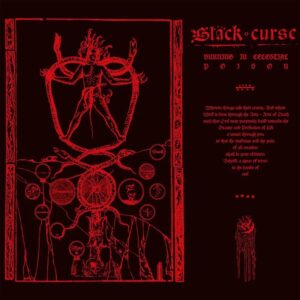 Black Curse - Burning In Celestial Poison LP SVR 2024 Death Metal 140g