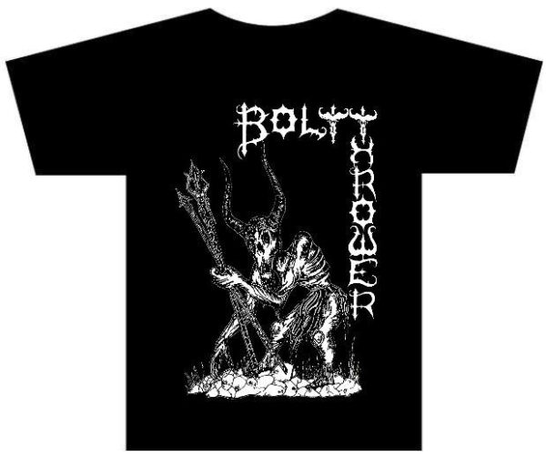 BOLT THROWER - Logo Camiseta Death Metal Inglês 100% Algodão