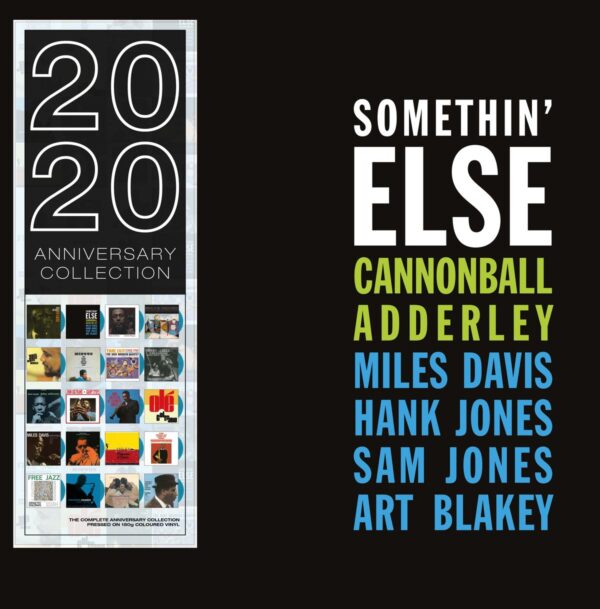 CANNONBALL ADDERLEY - Somethin' Else LP Blue Vinyl 180g DOL Jazz