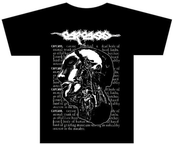 CARCASS - Definition / Anatomy Camiseta Goregrind / Death Metal Melódico 100% Algodão