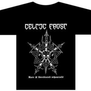 Celtic Frost - Rare & Unreleased Rehearsals - Camiseta (Extreme Metal, Arte Rara de Ensaio, 100% Algodão)