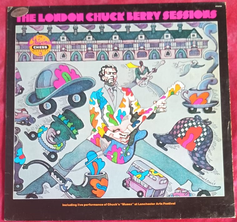 CHUCK BERRY - The London Chuck Berry Sessions LP Vinil Nacional Rock And Roll Reedição 1990