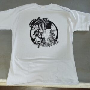 CÓLERA - Camiseta (punk/hardcore nacional, arte independente, 100% algodão, produção independente)