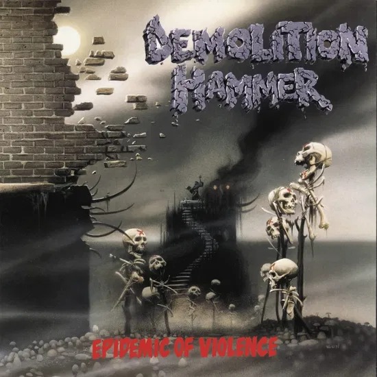 DEMOLITION HAMMER - Epidemic Of Violence LP 180g Vinil Importado Century Media 2023 Thrash Metal
