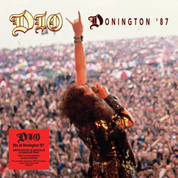 DIO - Dio At Donington '87 2LP 180g Vinil Importado Ao Vivo Heavy Metal