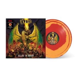 Dio - Killing The Dragon (2002, LP Limitada, Red & Orange Swirl Vinyl)