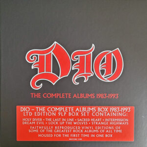 DIO - The Complete Albums 1983-1993 Box Set LP Vertigo 2025 Heavy Metal Edição Limitada
