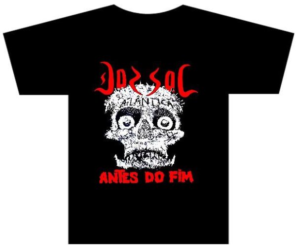 DORSAL ATLÂNTICA - Antes Do Fim Camiseta Thrash Metal Brasileiro 100% Algodão