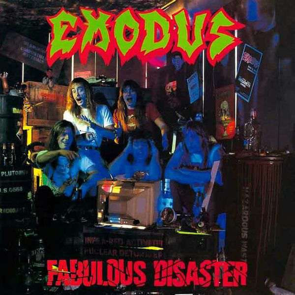 EXODUS - Fabulous Disaster LP Vinil Nacional Rock Brigade / Hurricane 1989 Thrash Metal