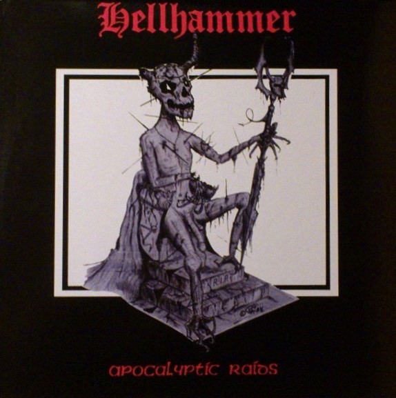 HELLHAMMER - Apocalyptic Raids LP Vinil Importado Repress Black Metal
