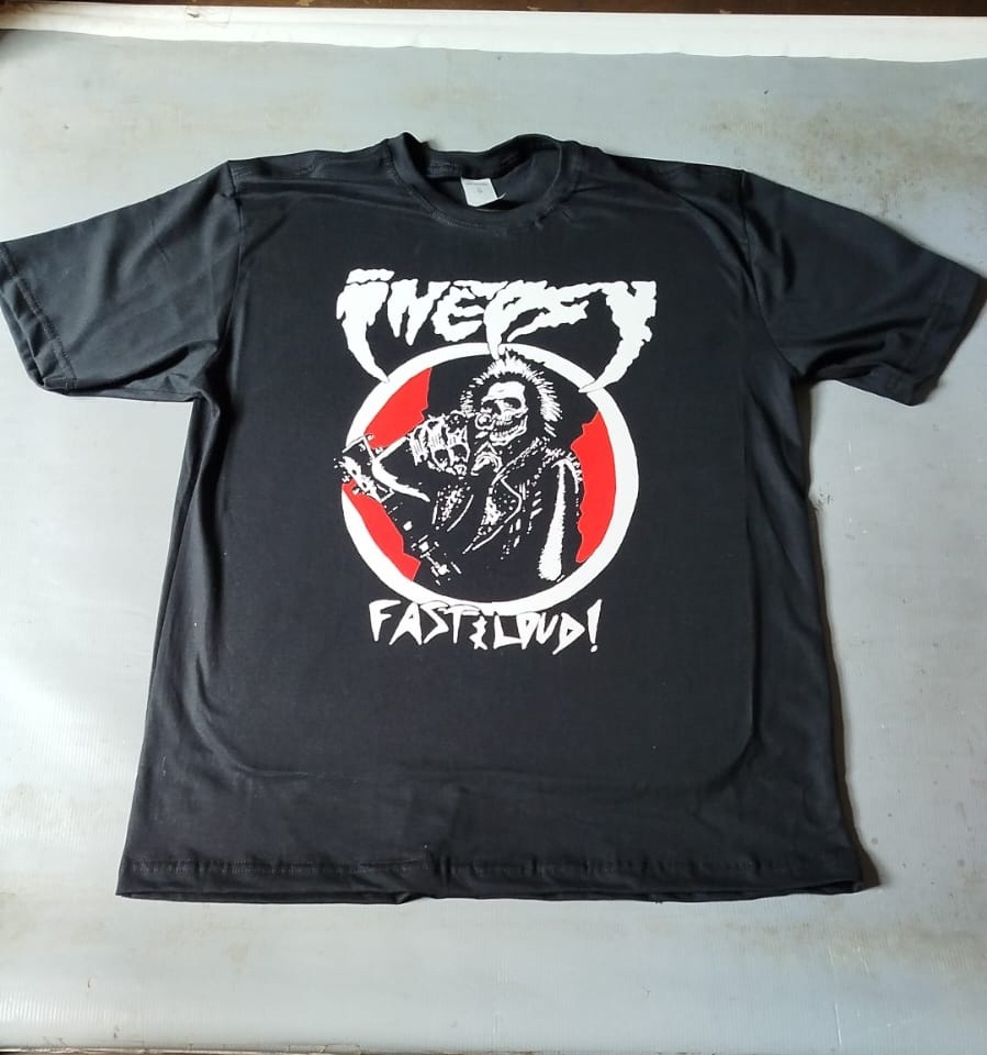 INEPSY - Fast & Loud Camiseta D-Beat / Crust Punk 100% Algodão - Imagem 2