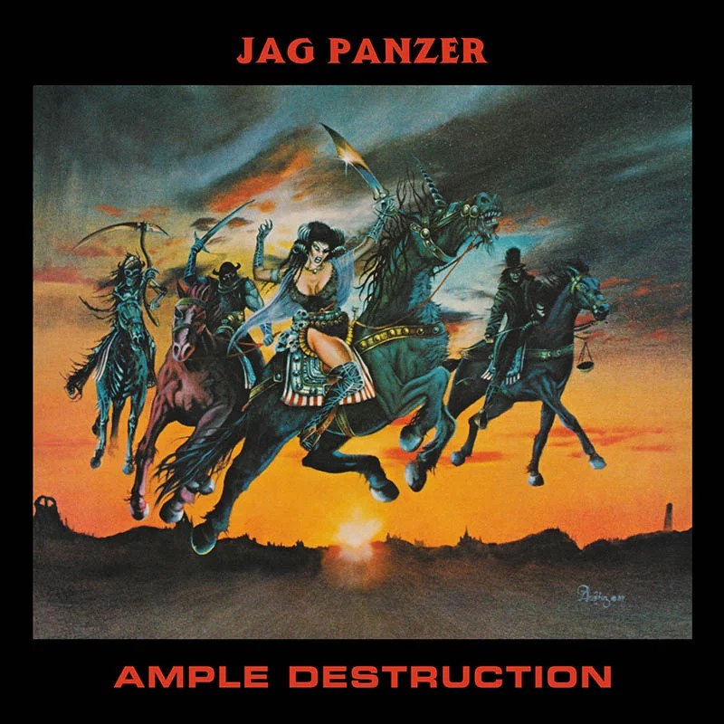 JAG PANZER – Ample Destruction LP Vinil Preto High Roller Records 2022 US Heavy Metal