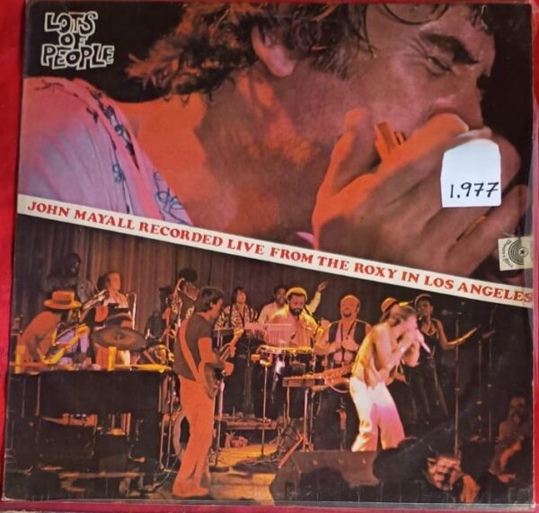 JOHN MAYALL - Lots Of People LP Vinil Nacional 1977 Blues Rock