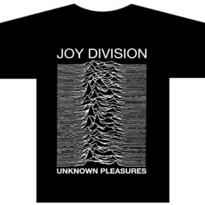 Joy Division - Unknown Pleasures - Camiseta (Post-Punk, Estampa do Álbum, 100% Algodão)