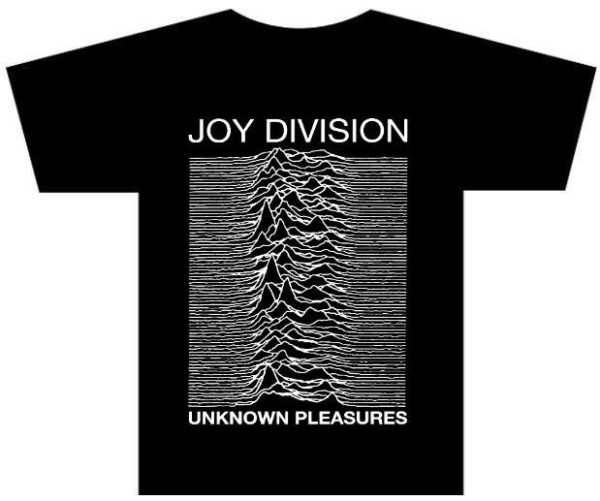 Joy Division - Unknown Pleasures - Camiseta (Post-Punk, Estampa do Álbum, 100% Algodão)