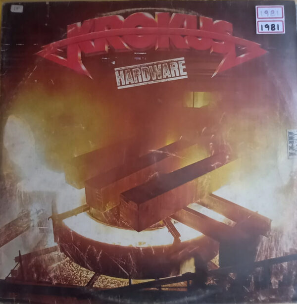 KROKUS - Hardware LP Vinil Nacional Ariola 1981 Hard Rock
