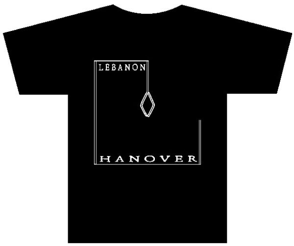 LEBANON HANOVER - 1 Camiseta Darkwave / Post-Punk 100% Algodão