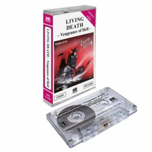 Living Death - Vengeance Of Hell Tape HRR 2025 2nd Edition Thrash Metal Edição Limitada