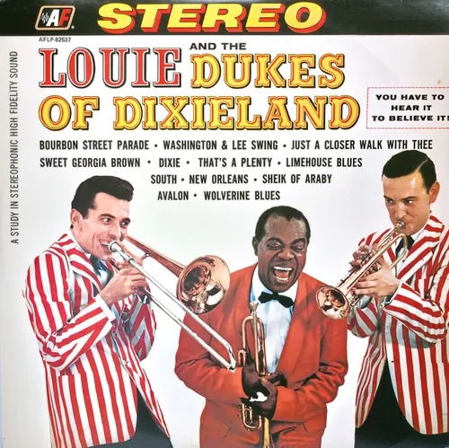 LOUIE AND THE DUKES OF DIXIELAND - Louie And The Dukes Of Dixieland LP Vinil Importado Jazz
