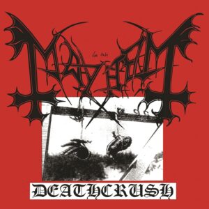 Mayhem - Deathcrush (Black Metal, Back On Black, LP preto, importado)