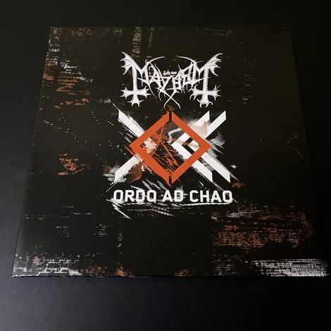 MAYHEM - Ordo Ad Chao LP Vinil Importado Gatefold Black Metal Novo - Imagem 3