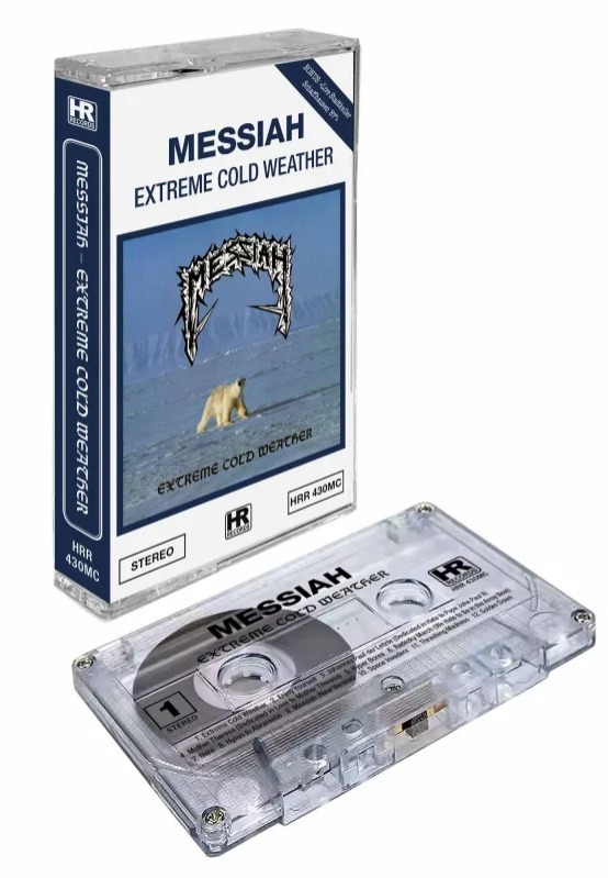 MESSIAH – Extreme Cold Weather Fita Cassete Importada HRR Thrash Metal Suíço Edição Limitada