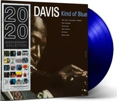 MILES DAVIS - Kind Of Blue LP Blue Coloured Vinyl DOL 2019 Jazz