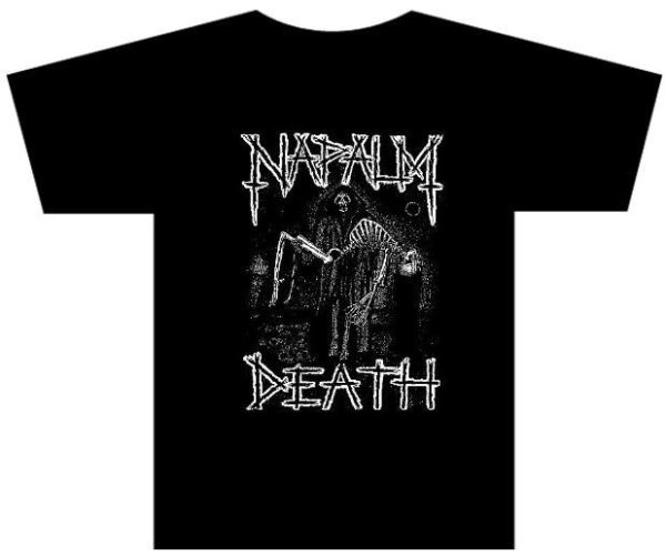 NAPALM DEATH - Camiseta Grindcore 100% Algodão