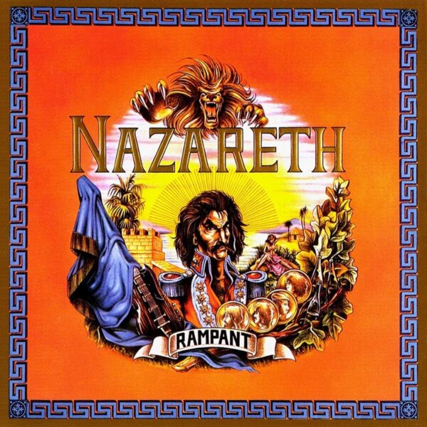 NAZARETH - Rampant LP Vinil Azul Remasterizado Edição Especial Hard Rock