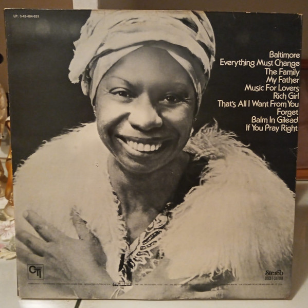 NINA SIMONE - Baltimore LP Vinil Nacional Gatefold 1979 - Be True