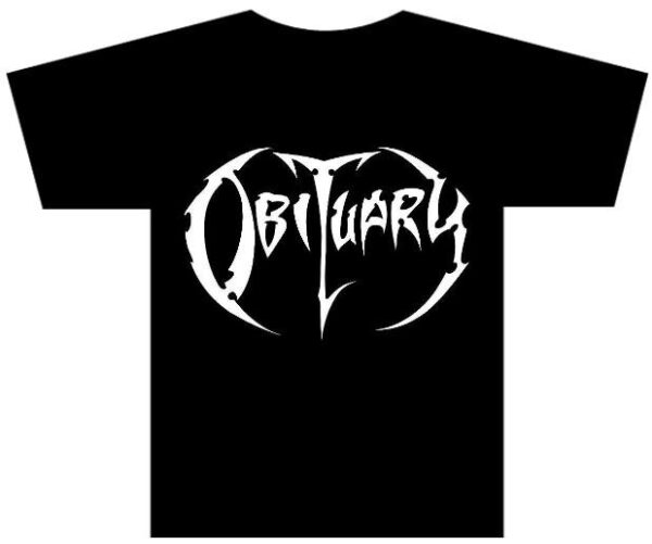 OBITUARY - Logo Camiseta Death Metal Americano 100% Algodão