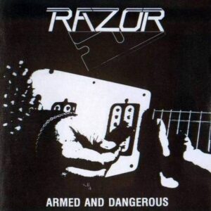 Razor - Armed and Dangerous (Speed/Thrash Metal, LP USA, Relapse Records, Importado)
