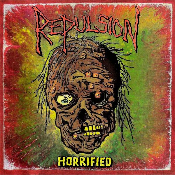 REPULSION - Horrified LP Translucent Green Vinyl Importado Grindcore / Goregrind