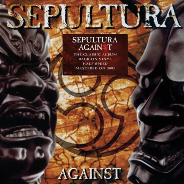 SEPULTURA - Against LP Vinil Importado Reissue BMG Heavy Thrash Metal