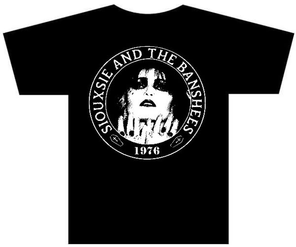 SIOUXSIE AND THE BANSHEES - Camiseta Post-Punk / Gothic Rock 100% Algodão