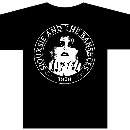 SIOUXSIE AND THE BANSHEES - Camiseta Post-Punk / Gothic Rock 100% Algodão - Imagem 2