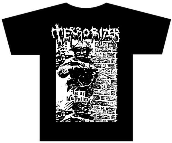 TERRORIZER - Fear Napalm Camiseta Death Metal / Grindcore 100% Algodão