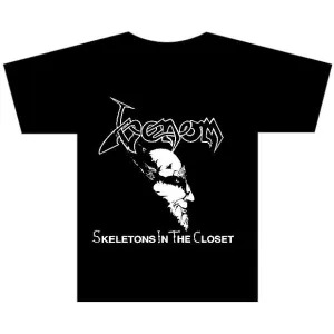 Venom - Skeletons in the Closet - Camiseta (100% Algodão)