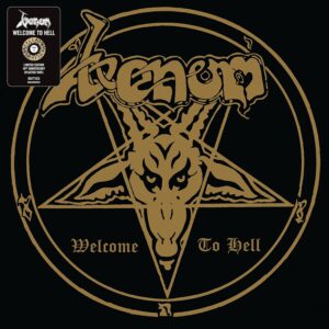Venom - Welcome to Hell (Black Metal, BMG, 40th Anniversary, LP splatter edição limitada)