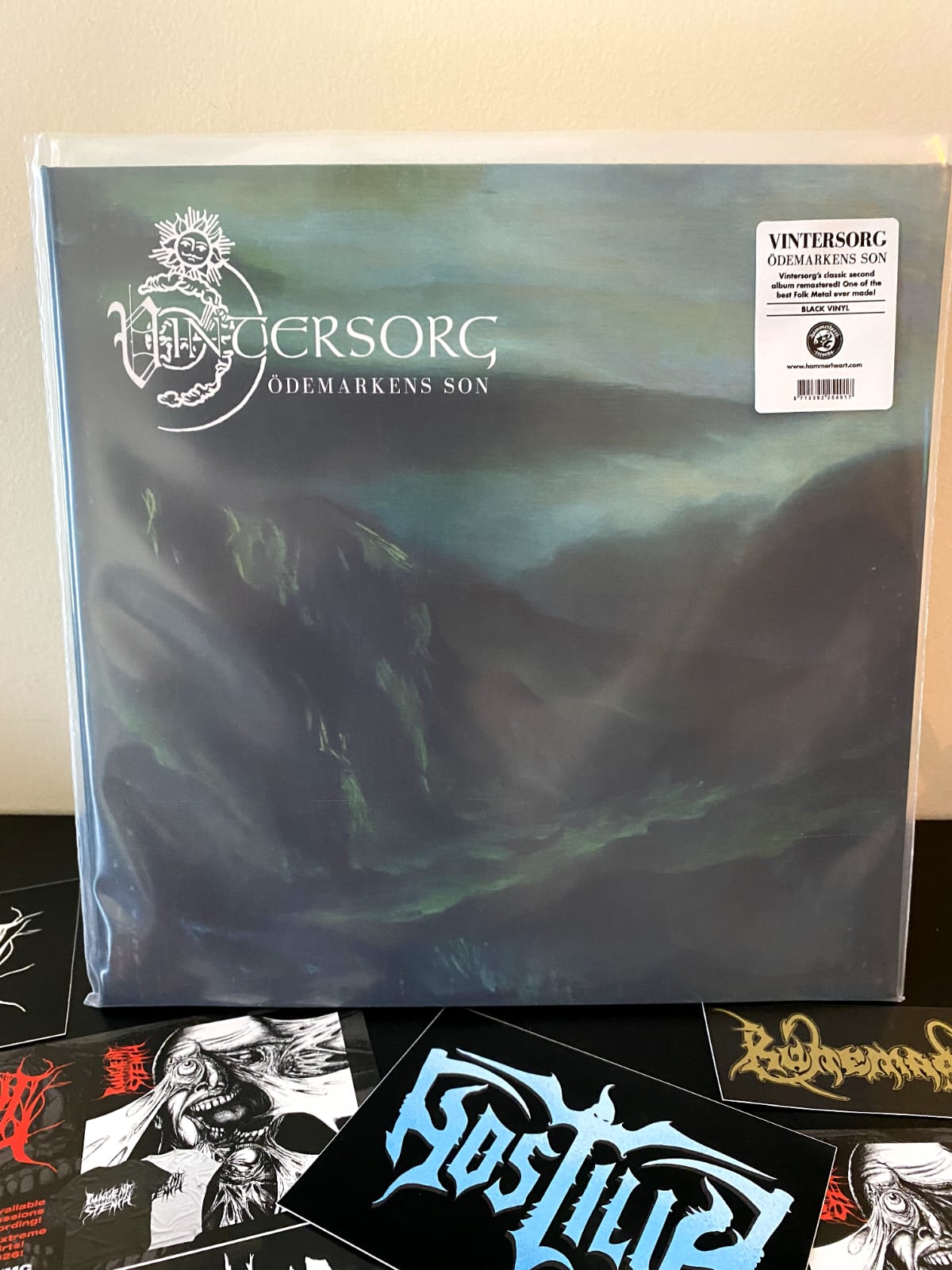 Vintersorg - Ödemarkens Son LP Hammerheart 2025 Viking Metal Remastered Edição Limitada 400 Cópias, frete grátis - Imagem 5