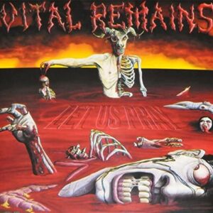 VITAL REMAINS - Let Us Pray LP Vinil Importado Peaceville 2014 Death Metal