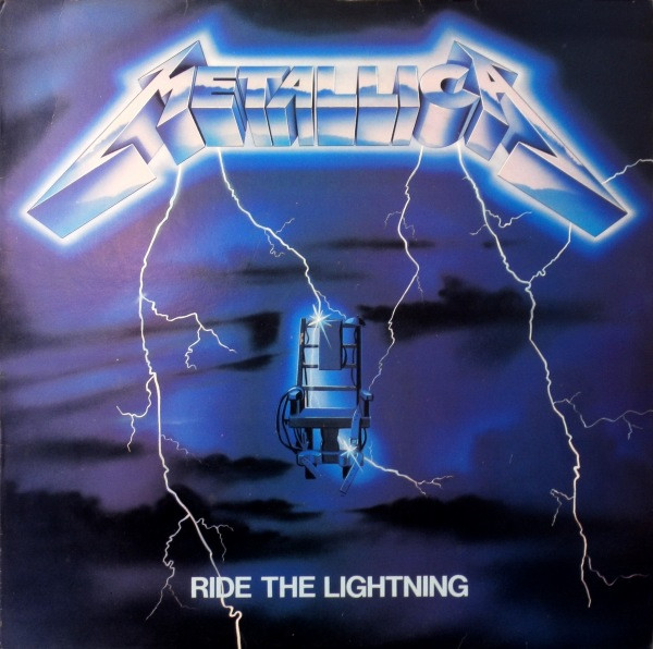 LLICA『Ride The Lightning』LP（'84年国内盤） METALLICA – Ride the Lightning LP Vinil Importado Prensagem de