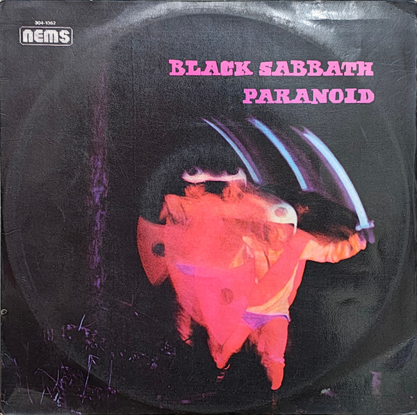 BLACK SABBATH - Paranoid LP Vinil Nacional Reissue NEMS 1976