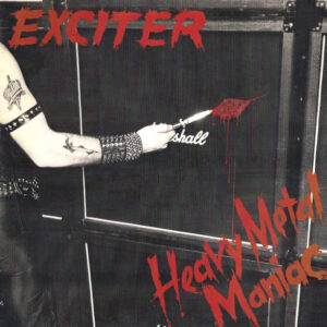 EXCITER - Heavy Metal Maniac LP Vinil Importado Prensagem de Época 1983