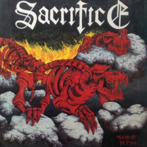 SACRIFICE - Torment In Fire LP Vinil Importado Prensagem de Época 1986