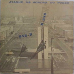 STUHLZÄPFCHEN VON N / BSB.H - Ataque Às Hordas Do Poder LP Vinil Nacional 1986 Hardcore Punk